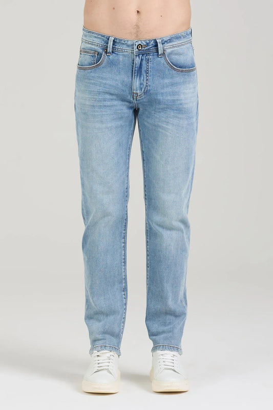 Take Two – Peter Denim Regular Baffi 3D Lav. Medio-Chiaro 10.5oz