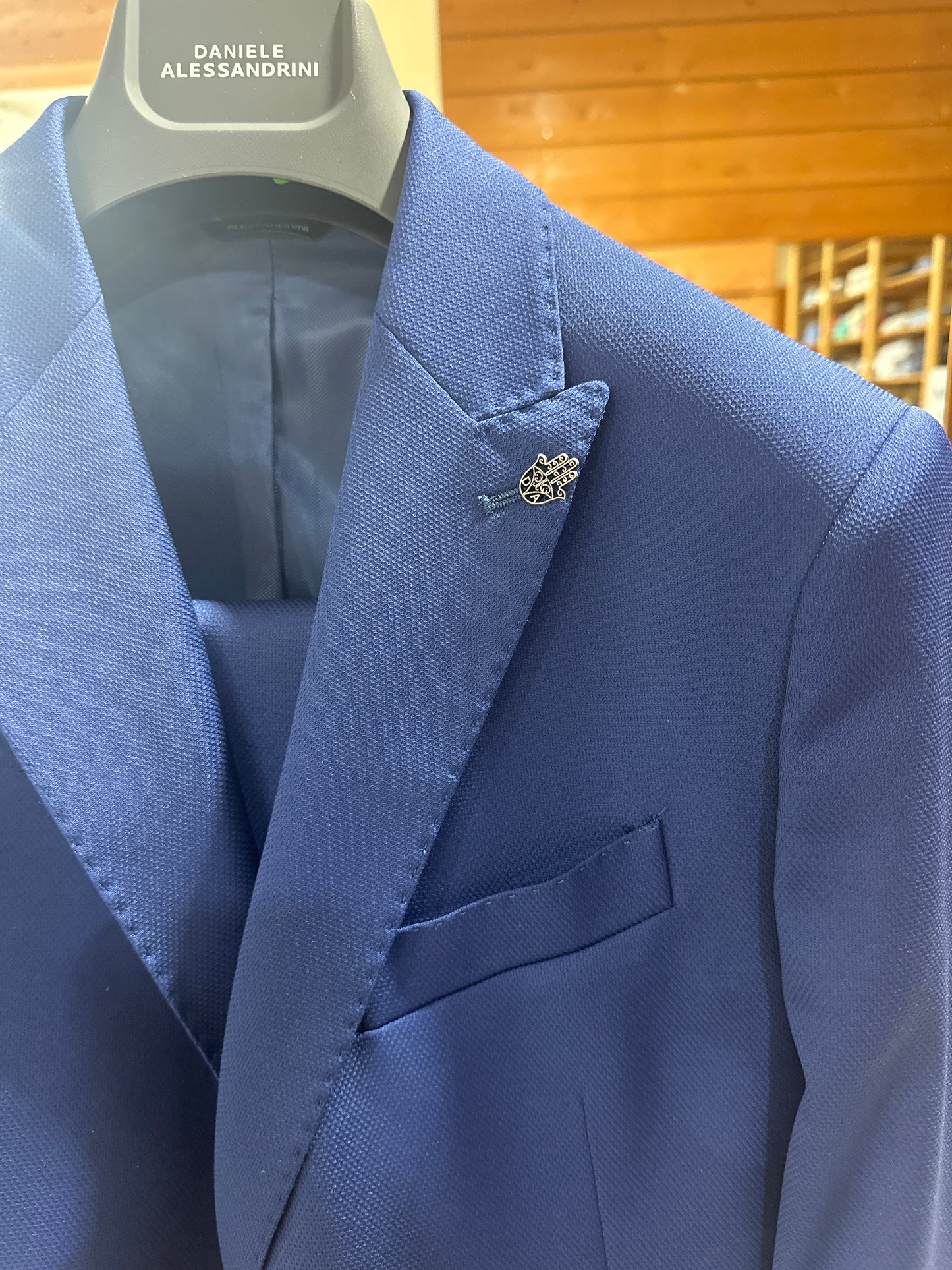 Daniele Alessandrini – Completo Monopetto Bluette