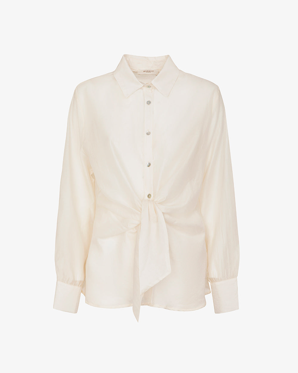 Camicia in Mussola con Nodo - Markup Woman