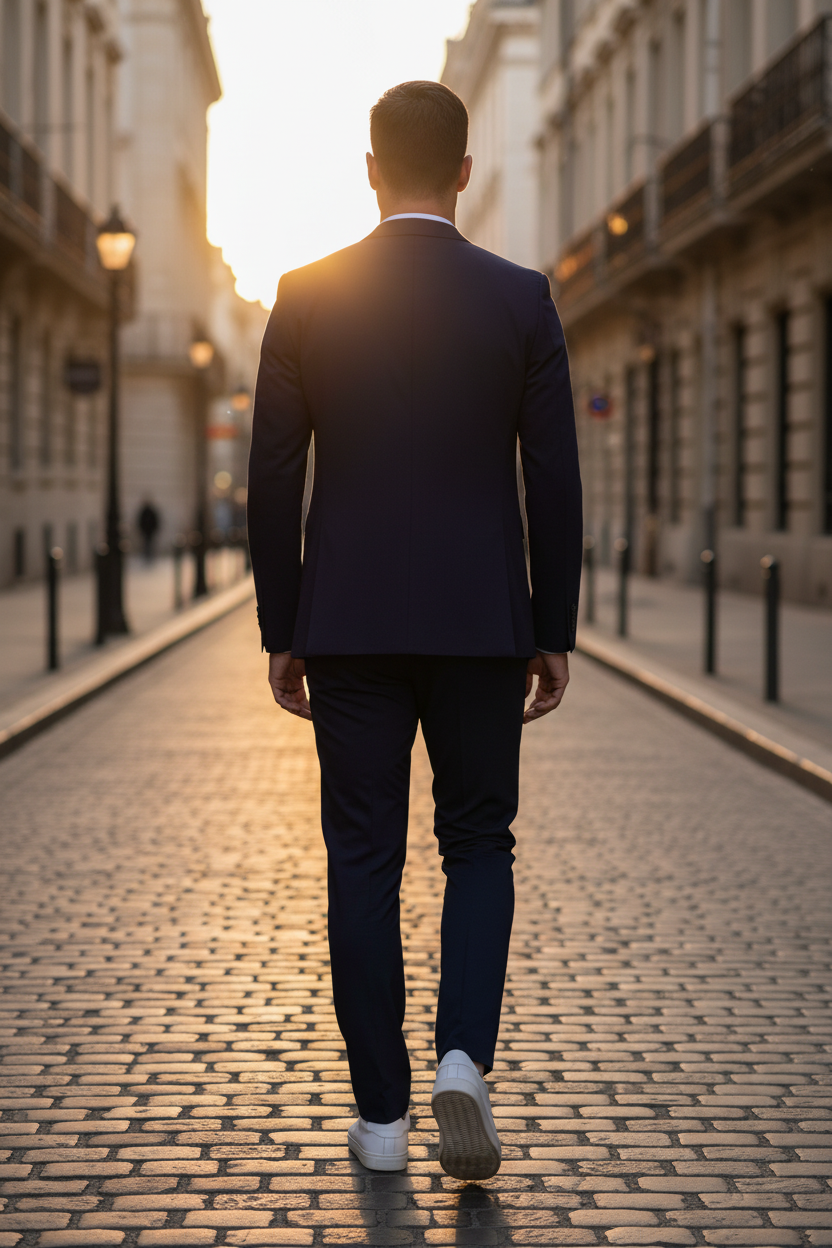 Daniele Alessandrini – Abito Monopetto Blu Navy