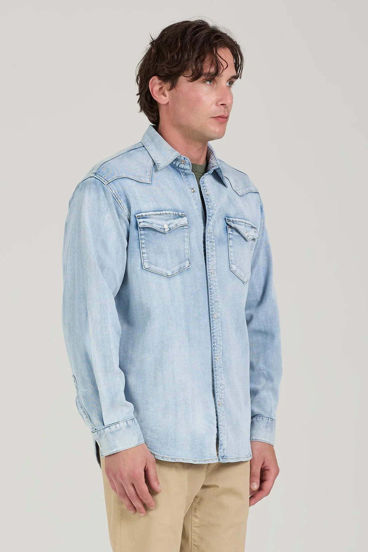 Take Two – Bud Camicia Denim Lav. Chiaro 6.5oz