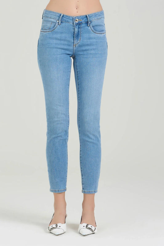 Carla Denim Push Up Lav. Medio-Chiaro - Take Two