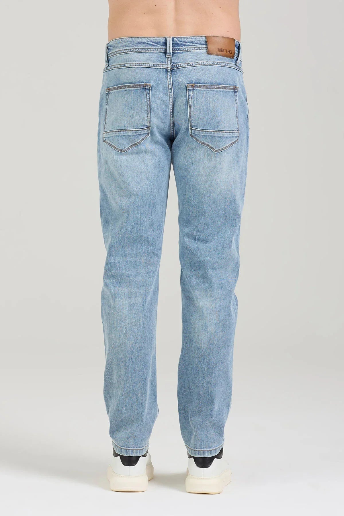 Take Two – Peter Denim Regular Baffi 3D Lav. Medio-Chiaro 10.5oz