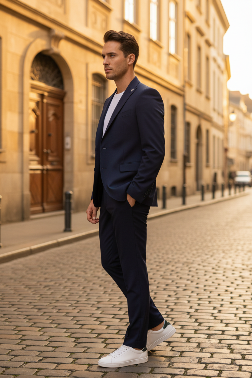 Daniele Alessandrini – Abito Monopetto Blu Navy