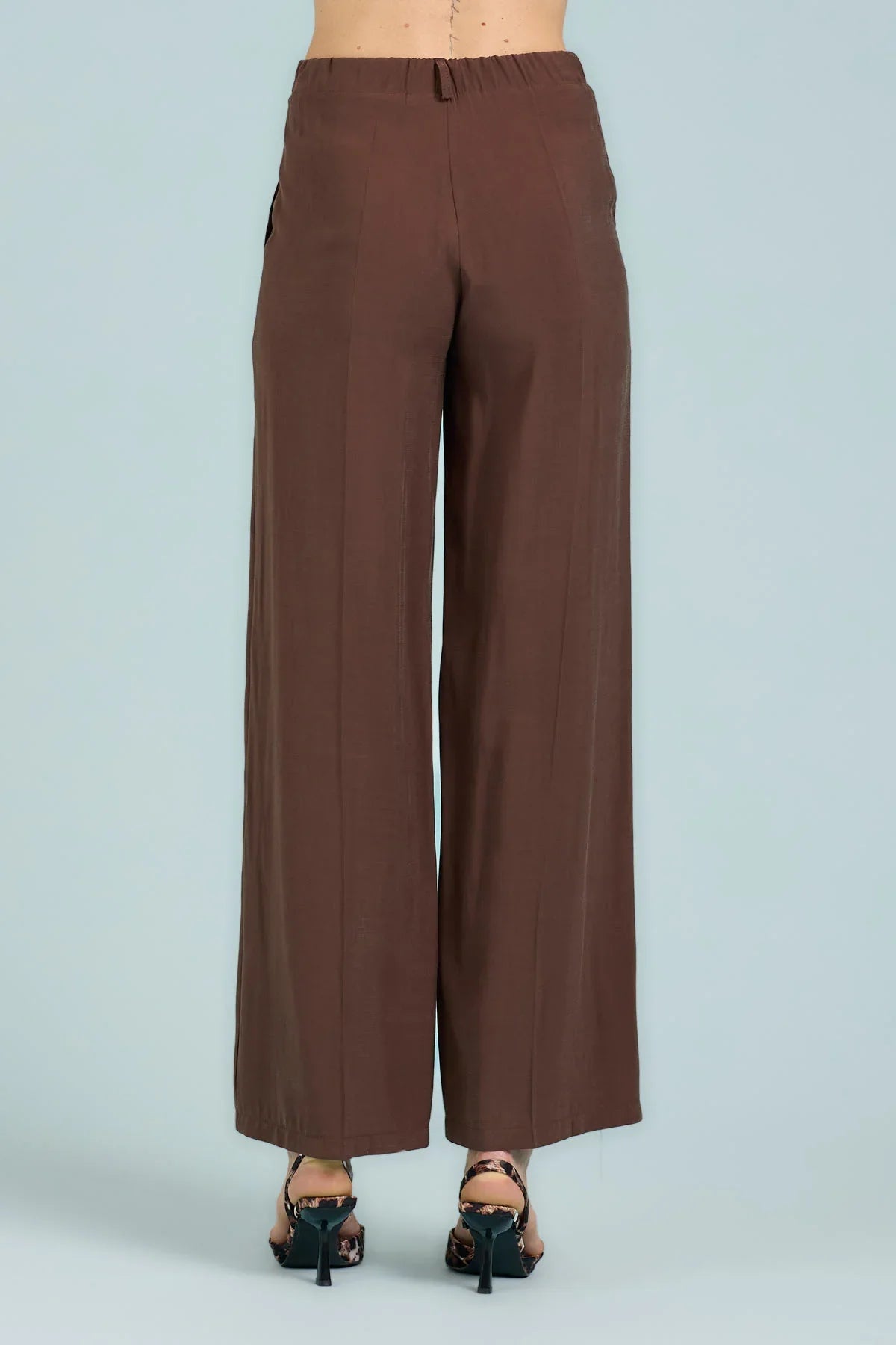 Pantalone Largo in Cupro – Take Two