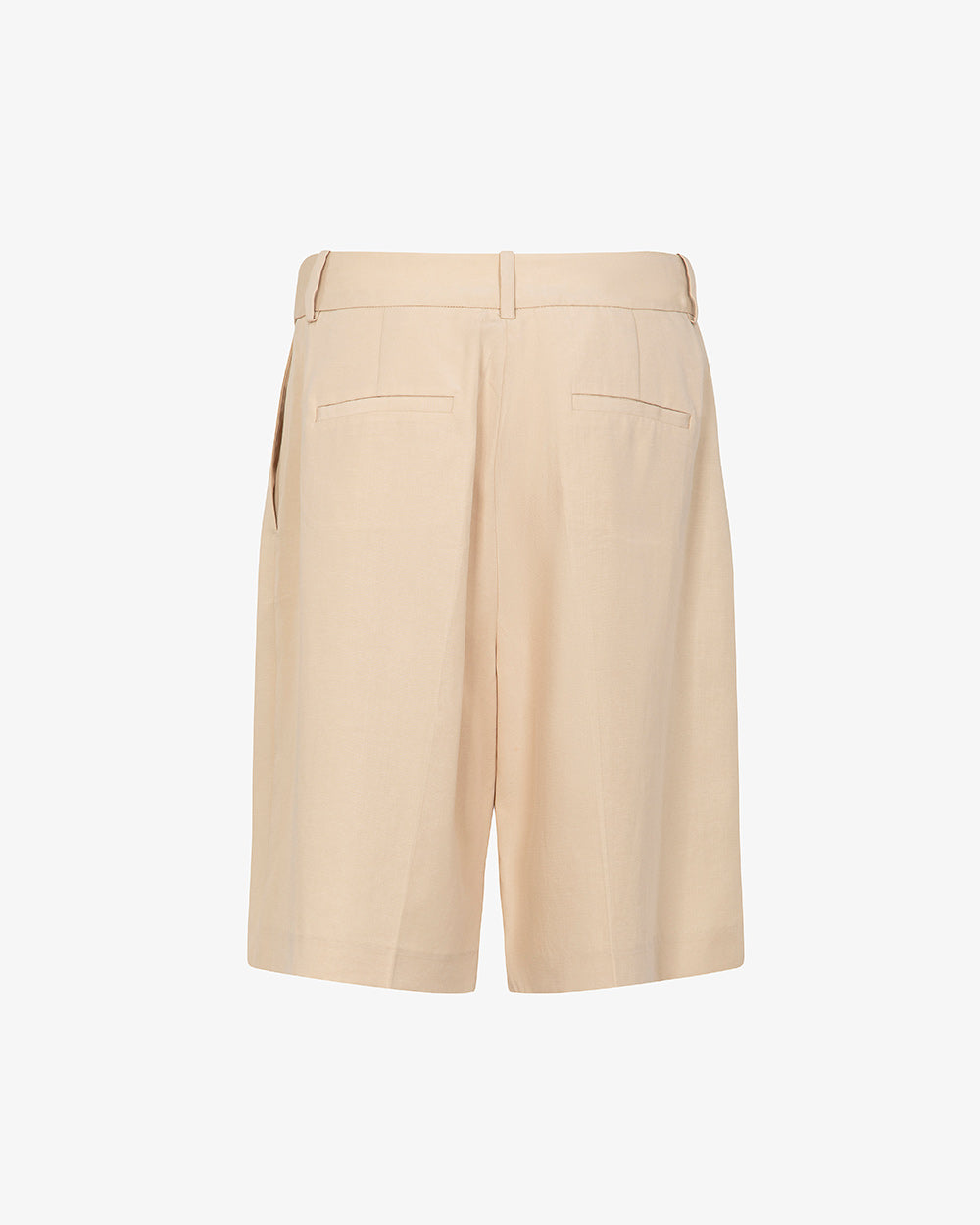 Bermuda in Misto Lino Markup Woman - Safari / Verde Militare