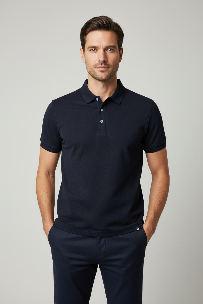 Polo Navy - Nuovo Modello Frontale